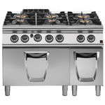 Prismafood Gasherd 6 Brenner mit Gasbackofen