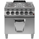 Prismafood Elektroherd 4 runde Platten mit Backofen