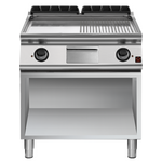 Prismafood Elektro-Bratplatte glatt + gerillt