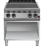 Prismafood Elektroherd Glaskeramik mit 4 Kochzonen