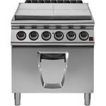 Prismafood Elektro Glühplattenherd mit 4 Zonen und Backofen