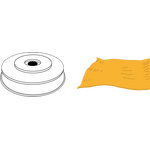 Prismafood Matrize Pasta Sfoglia Ø 5 cm