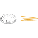 Prismafood Matrize Spaghetti Chitara Ø 5,7 cm