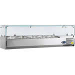 Prismafood Aufsatzvitrine 1200 Behälter: 5x1/4