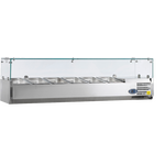 Prismafood Aufsatzvitrine 1500 Behälter: 6x1/3