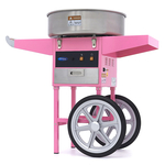 Maxima Gastro Zuckerwattemaschine - Ø 52cm - Rosa - mit Wagen