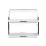 Hendi Rolltop-Display - doppelt, 465x310x(H)410mm