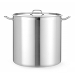 Hendi Schmortopf hoch - mit Deckel, Profi Line, 71L, ⌀450x(H)450mm