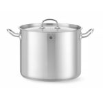 Hendi Kochtopf, hoch - mit Deckel, Kitchen Line, 13,5L, ⌀280x(H)220mm