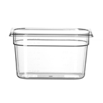 Hendi Gastronorm-Behälter 1/4, Profi Line, GN 1/4, 5,5L, Transparent, 265x162x(H)200mm