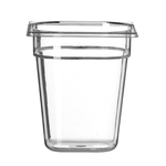 Hendi Gastronorm-Behälter 1/6, Profi Line, GN 1/6, 3,4L, Transparent, 176x162x(H)200mm