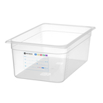 Hendi Gastronorm-Behälter 1/1, GN 1/1, 28L, Transparent, 530x325x(H)200mm