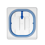 Hendi Gastronorm Deckel, luftdicht verschließbar, GN 1/6, Transparent, 176x162mm