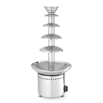 Hendi Schokoladenbrunnen mit 5 Ebenen, 230V/265W, ⌀332x(H)709mm