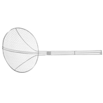 Hendi Frittierlöffel, ⌀240x540mm