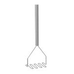 Hendi Kartoffelstampfer, 810x200x(H)130mm
