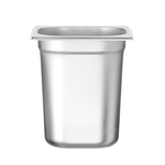 Hendi Gastronorm-Behälter 1/6, Budget Line, GN 1/6, 3,4L, 176x162x(H)200mm