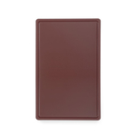 Hendi Schneidbretter HACCP Gastronorm 1/1, GN 1/1, Braun, 530x325mm