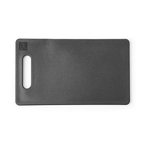 Hendi Schneidbrett mit Griff, Schwarz, 250x150mm