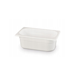 Hendi Gastronorm-Behälter 1/4, GN 1/4, 1,8L, Weiß, 265x162x(H)65mm