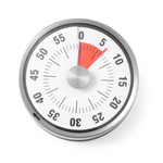 Hendi Analoge Küchenuhr, ⌀80x(H)30mm