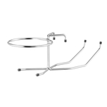 BarUp Tischhalterung für Weinkühler, ⌀195x(H)510mm