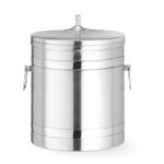 BarUp Eiskübel doppelwandig, 5L, Silber, ⌀200x(H)230mm