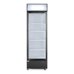 Arktic Eintüriger Kühlschrank mit hinterer Bar und hinterleuchteter Blende, , 254L, Schwarz, 220-240V/250W, 578x605x(H)1980mm