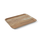AmerBox Serviertablett aus Melamin mit Holzoptik , Holz, 370x530mm