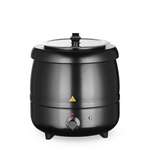 Hendi Suppenkessel, Kitchen Line, 8L, Schwarz, 230V/400W, ⌀330x(H)363mm