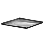 Hendi Hochgeschwindigkeits-Backblech, Antihaftbeschichtet, Schwarz, 280x280x(H)15mm, Quadratisch