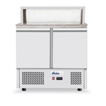 Arktic Pizzatisch, zweitürig 300 L, 230V/310W, 900x700x(H)1110mm
