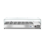 Arktic Aufsatz-Kühlvitrine Gastronorm 1/3, 7x GN 1/3, 230V/180W, 1605x420x(H)460mm