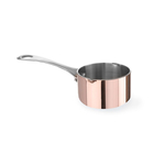 Hendi Miniatur-Kasserolle mit Ausgießer, 0,05L, ⌀50x(H)30mm