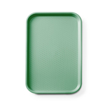 AmerBox Fast-Food-Tablett GN 1/1 Polypropylen, GN 1/1, Grün, 530x325x(H)20mm