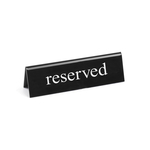 Hendi Tischschild Reserviert, reserved, 130x30x(H)38mm
