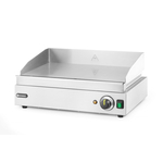 Hendi Grillplatte, Profi Line, glatte Ausführung, 230V/2400W, 527x404x(H)233mm