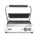 Hendi Kontaktgrill - Panini, oben und unten gerillt, 230V/2200W, 430x375x(H)216mm