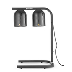 Hendi Wärmebrücke mit 2 Infrarotlampen, Schwarz, 230V/250W, 453x360x(H)790mm