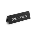 Hendi Tischschild Reserviert, reserviert, 130x30x(H)38mm