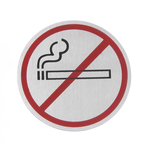 Hendi Wandschilder rund, Nicht rauchen, ⌀75mm