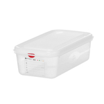 Hendi GN 1/3 Behälter, Polypropylen, GN 1/3, 4L, Transparent, 325x176x(H)100mm, Rechteckig