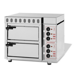 Milantoast Zweikammer Steinbackofen, 8 Pizzen