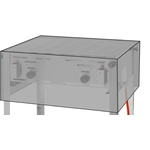 Hendi Schutzhülle, 154717 & 154878, 720x560x(H)360mm