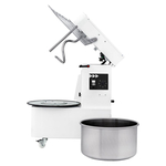 Hendi Spiralmischer mit steigendem Kopf und herausnehmbarer Schüssel., 88 kg/h, 32L, 400V/1100W, 431x740x(H)804mm