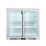 Arktic Kühlschrank mit 2 Schiebetüren, 150L, Silber, 220-240V/160W, 900x520x(H)840mm