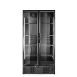 Arktic Bar-Kühlschrank mit zwei Türen, 384L, Schwarz, 220-240V/365W, 900x530x(H)1820mm