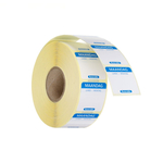 Hendi Täglich anwendbare Lebensmittelsicherheitsetiketten, mehrfach verwendbar, leicht entfernbar , Montag, Blau, 1000 Stk., 25x25mm