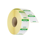 Hendi Täglich anwendbare Lebensmittelsicherheitsetiketten, für den Mehrfachgebrauch, leicht zu entfernen , Freitag, Grün, 1000 Stk., 25x25mm