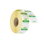 Hendi Täglich anwendbare Lebensmittelsicherheitsetiketten, mehrfach verwendbar, leicht entfernbar , Grün, 1000 Stk., 25x25x(H)mm